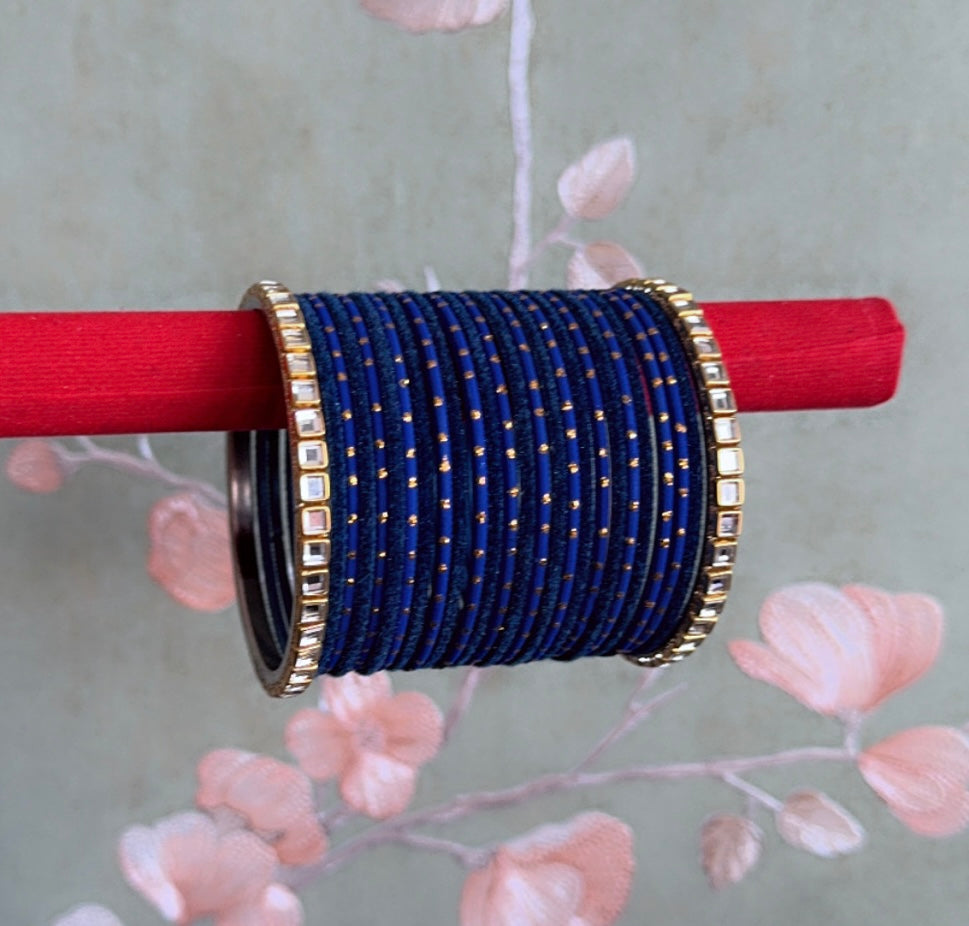 Blue bangles