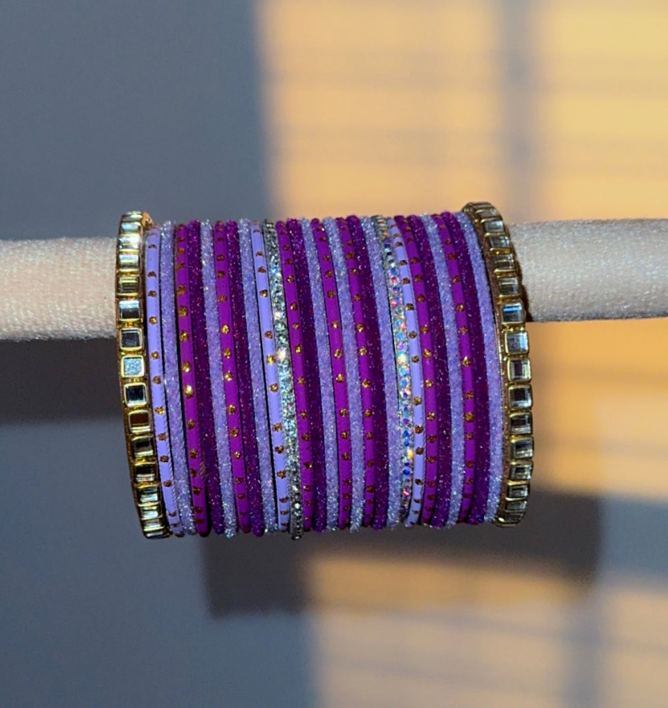 Purple bangles