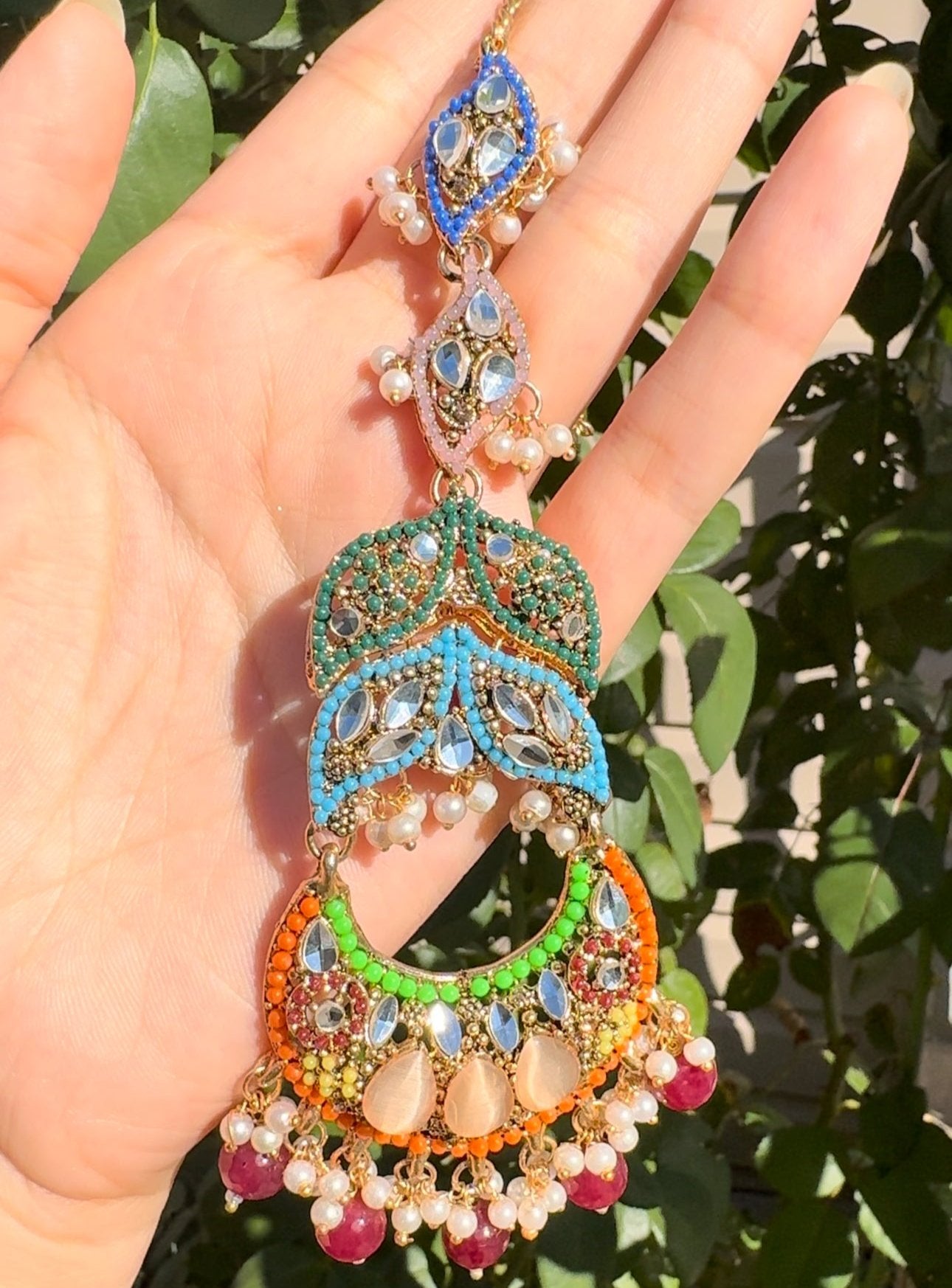 Chandani jhumka set